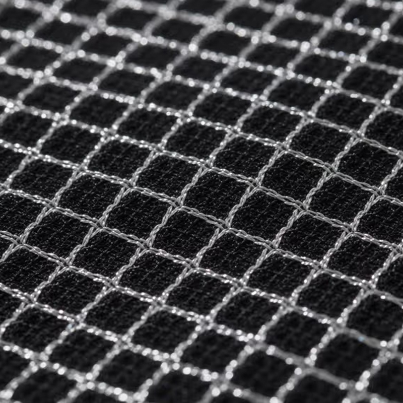 Hengittävä polyesterilanka silkki Birdseye kangas